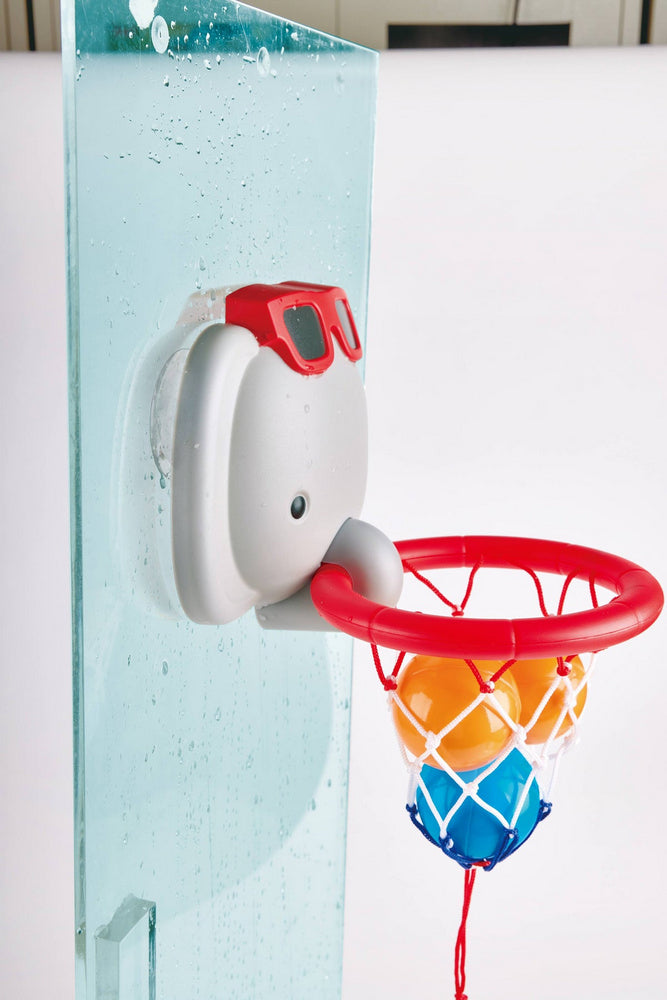 Hape - Bath Toys: Bath Time Basketball Elephant Pal