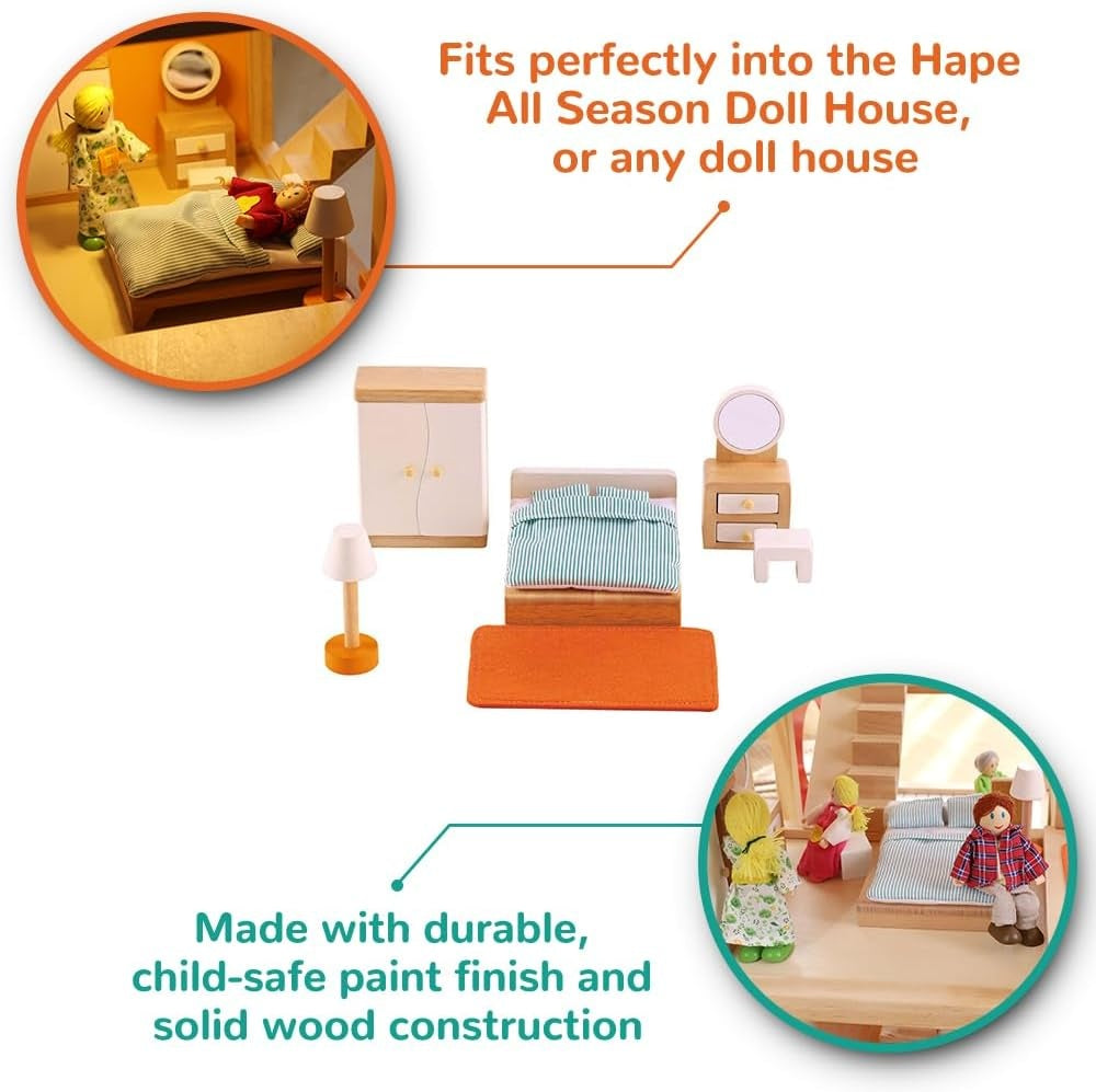 Hape - Doll House & Furniture: Master Bedroom