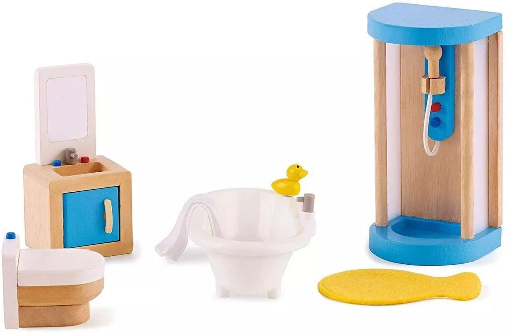 Hape - Doll House & Furniture: Family Bathroom
