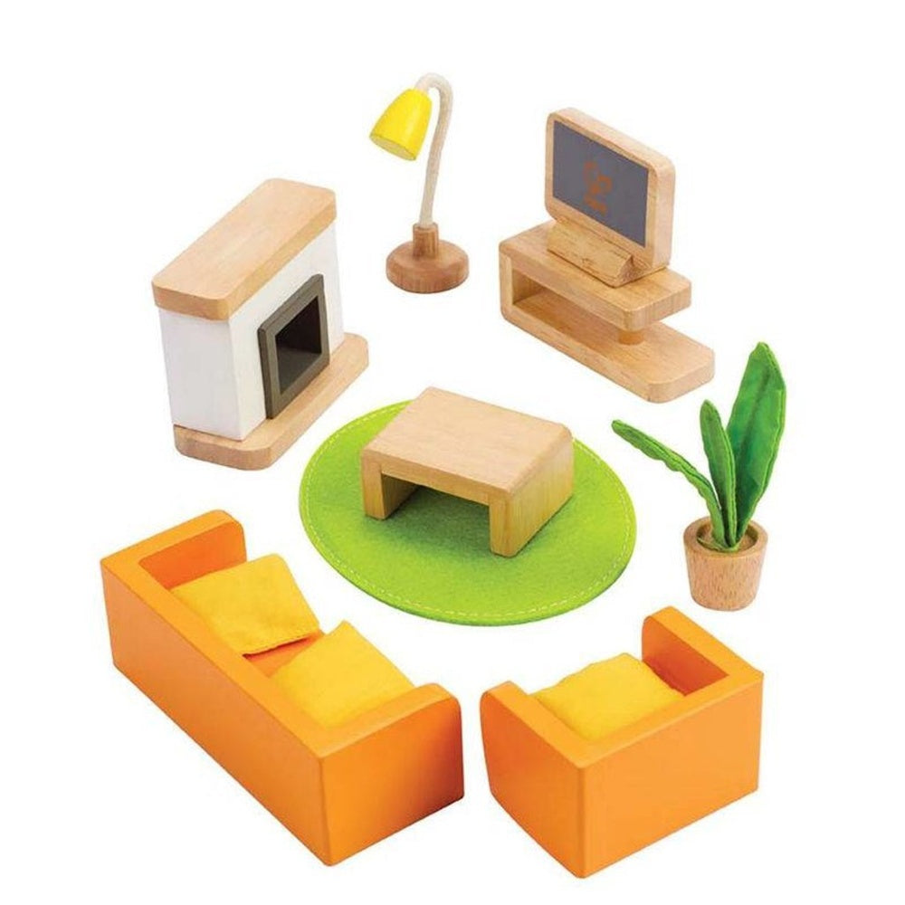 Hape - Doll House & Furniture: Media Room