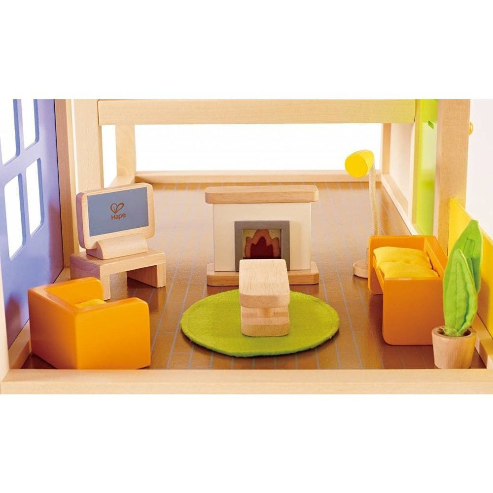 Hape - Doll House & Furniture: Media Room