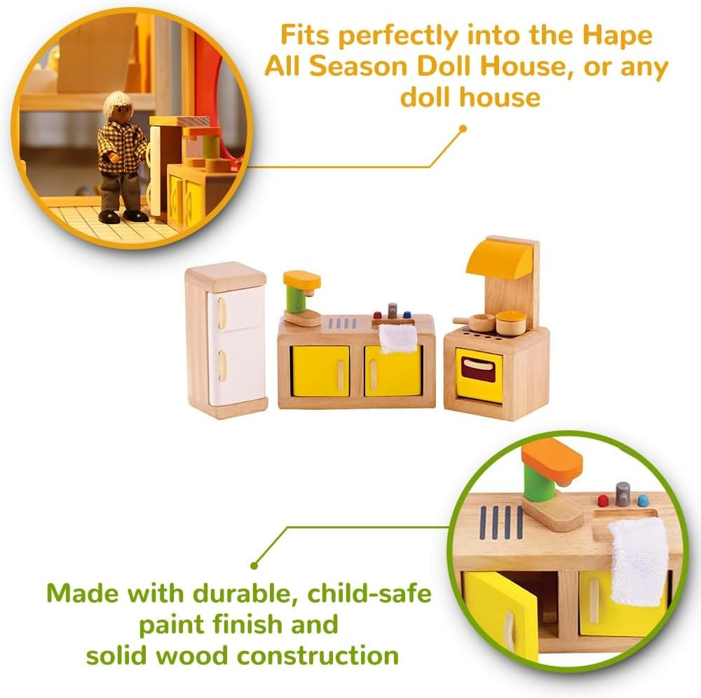 Hape - Doll House & Furniture: Kitchen