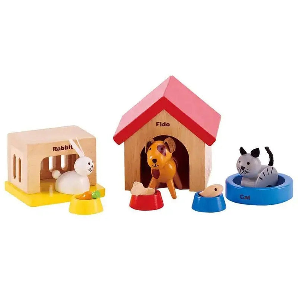 Hape - Doll House & Furniture: Family Pets