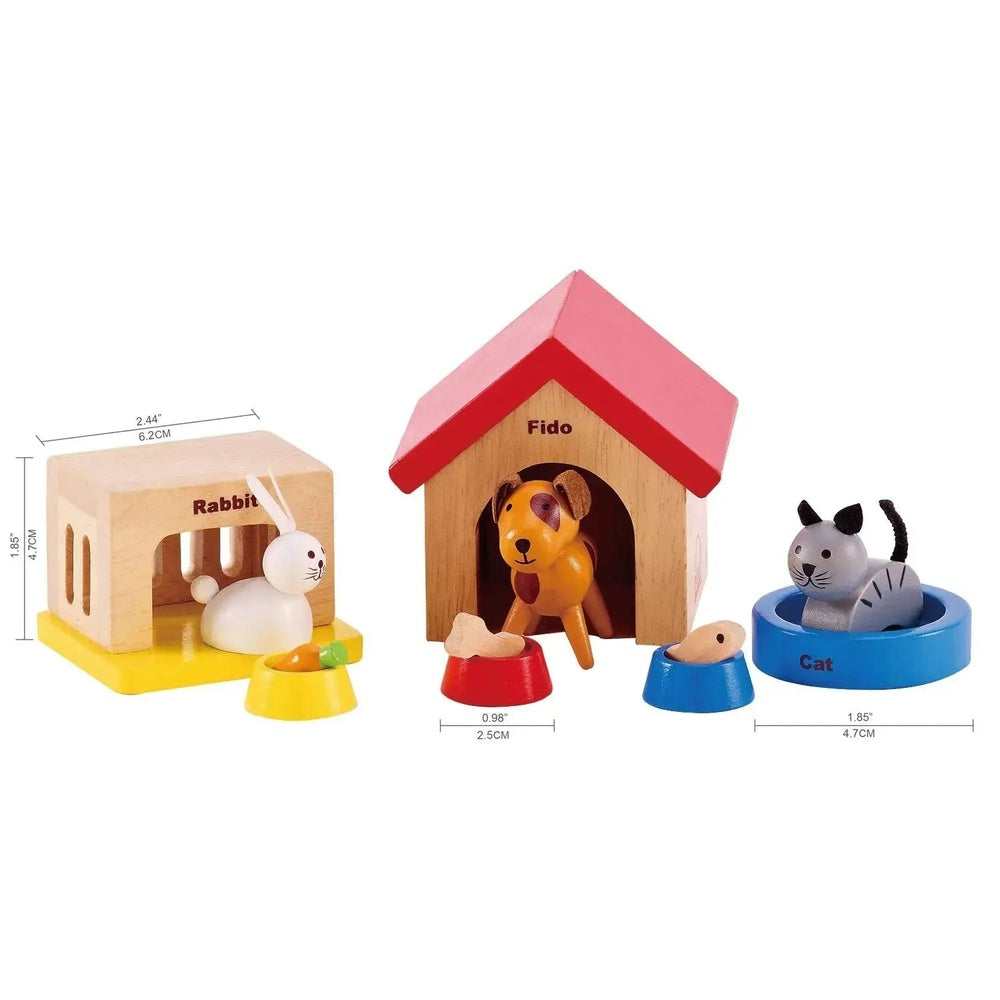 Hape - Doll House & Furniture: Family Pets