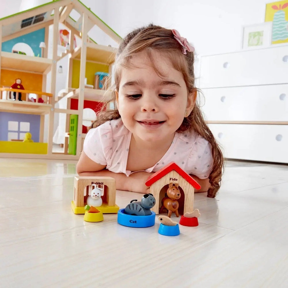 Hape - Doll House & Furniture: Family Pets