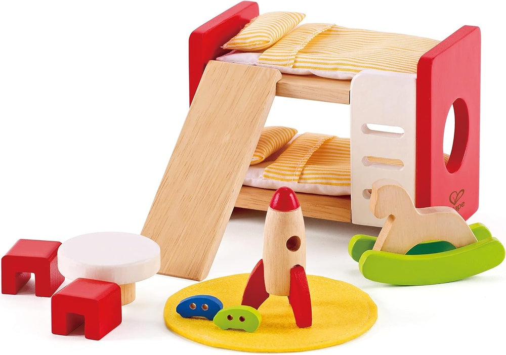 Hape - Doll House & Furniture: Children's Room