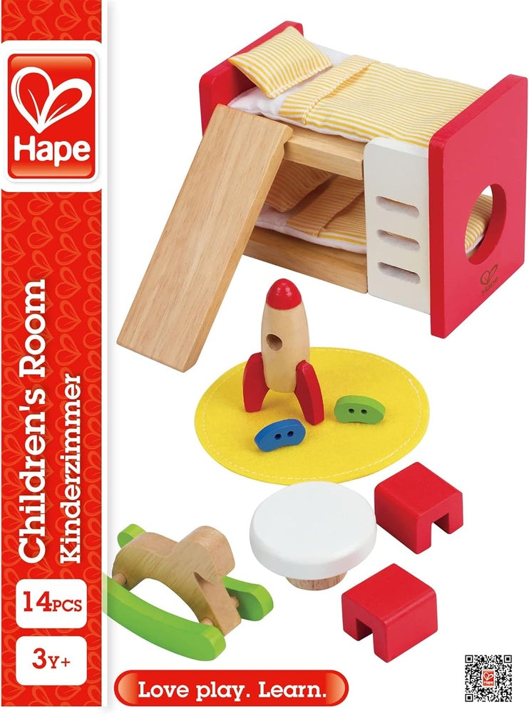 Hape - Doll House & Furniture: Children's Room