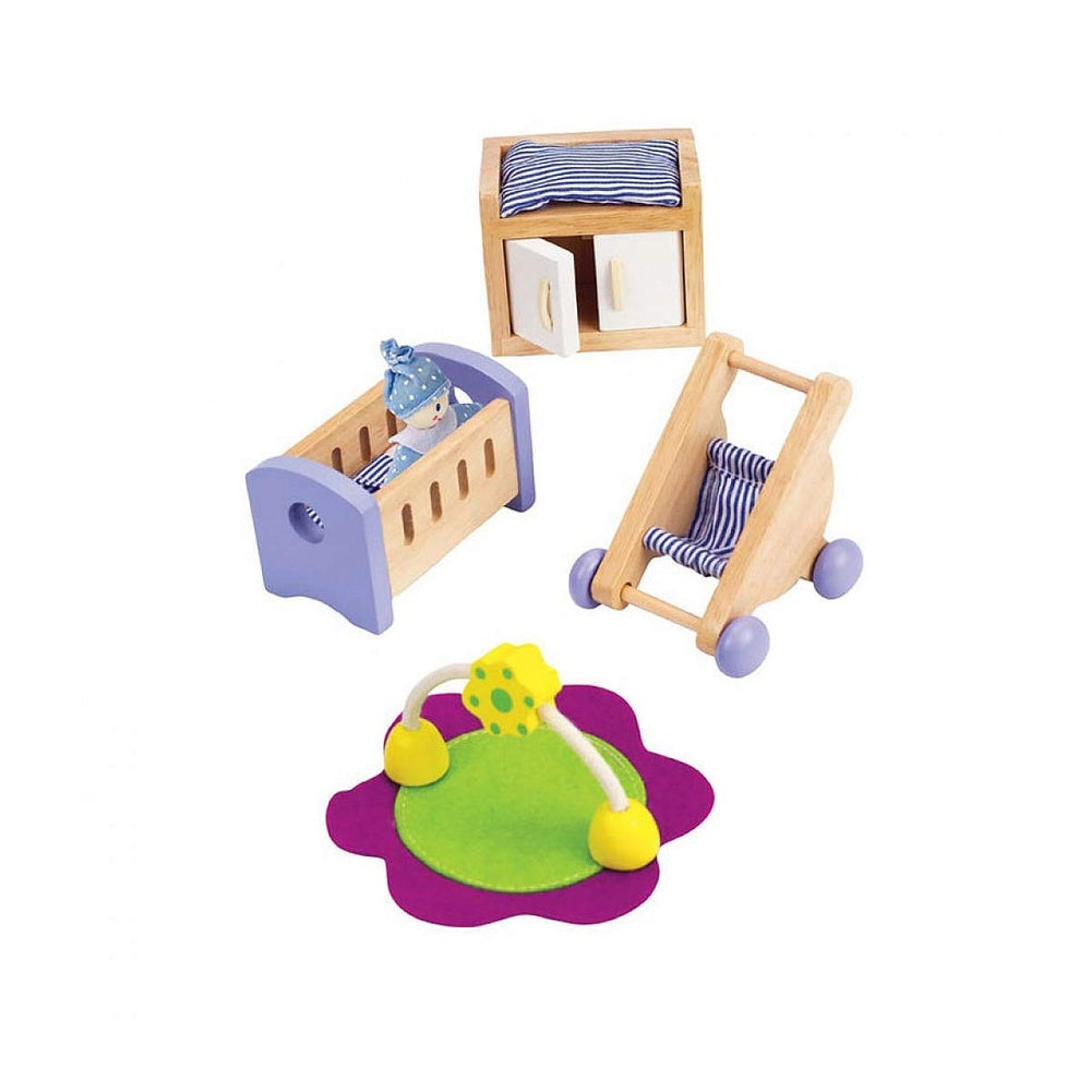 Hape - Doll House & Furniture: Baby's Room