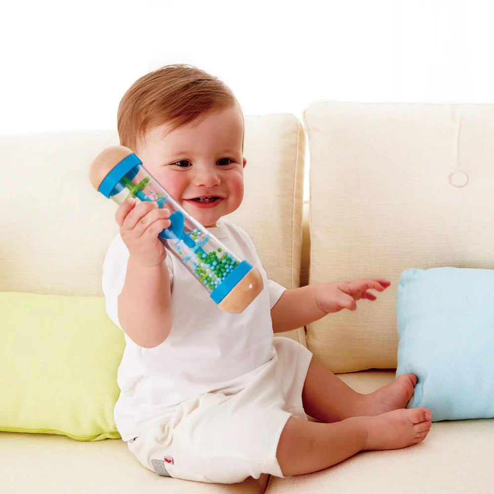 Hape - Infant Music: Beaded Raindrops - Blue