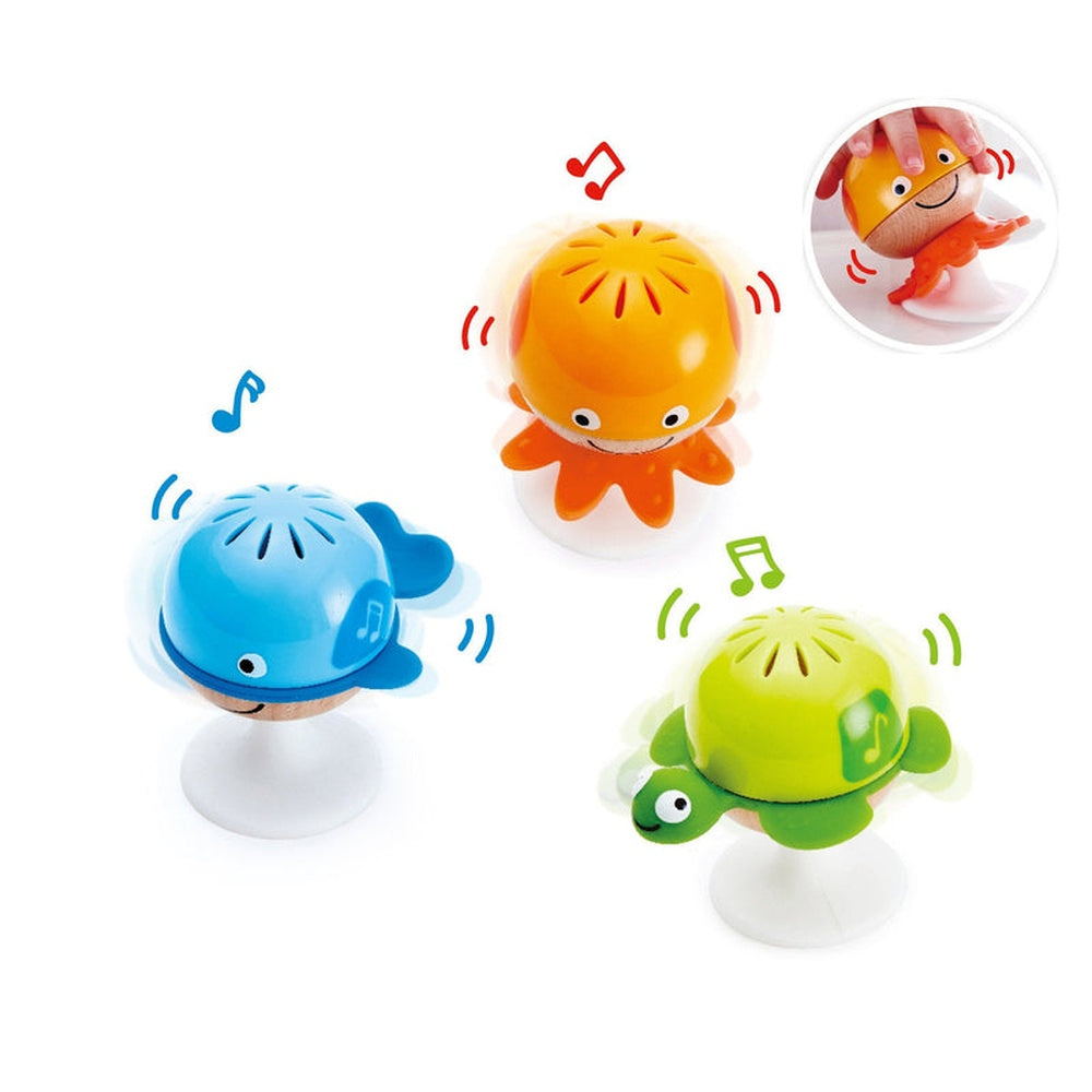Hape - Infant Music: Stay-put Rattle Set