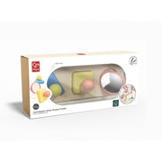 Hape - Infant Toys: Montessori Mirror Shape Puzzle