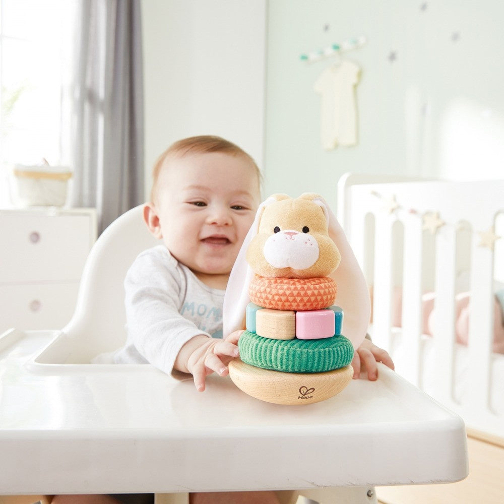 Hape - Infant Toys: Bunny Stacker