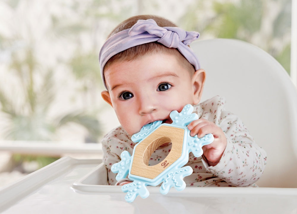 Hape - Infant Toys: Snowy Teether