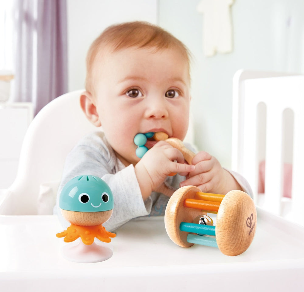 Hape - Infant Toys: Baby to Toddler Sensory Gift Set
