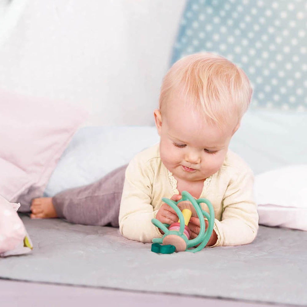 Hape - Infant Toys: Apple Grab Toy