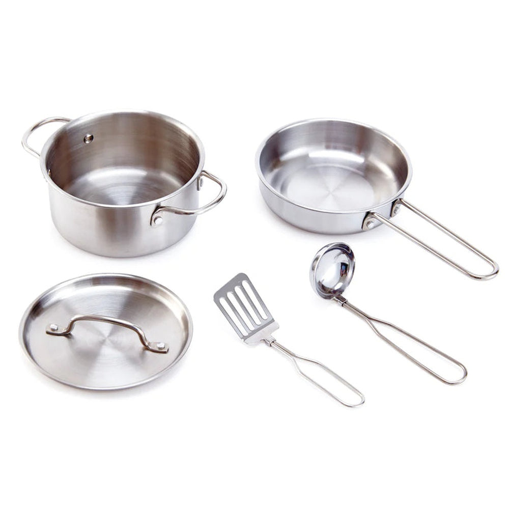 Hape - Kitchen & Food: 2-in-1 Kitchen & Grill Set