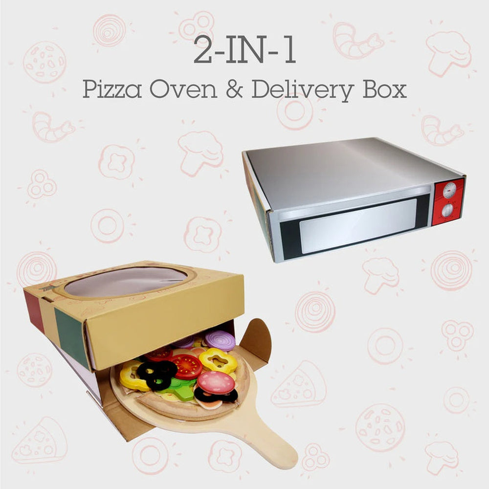Hape - Kitchen & Food: Perfect Pizza Playset