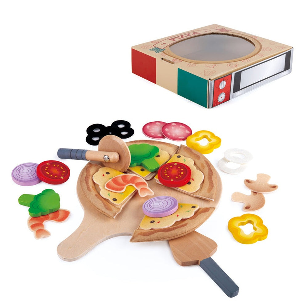 Hape - Kitchen & Food: Perfect Pizza Playset