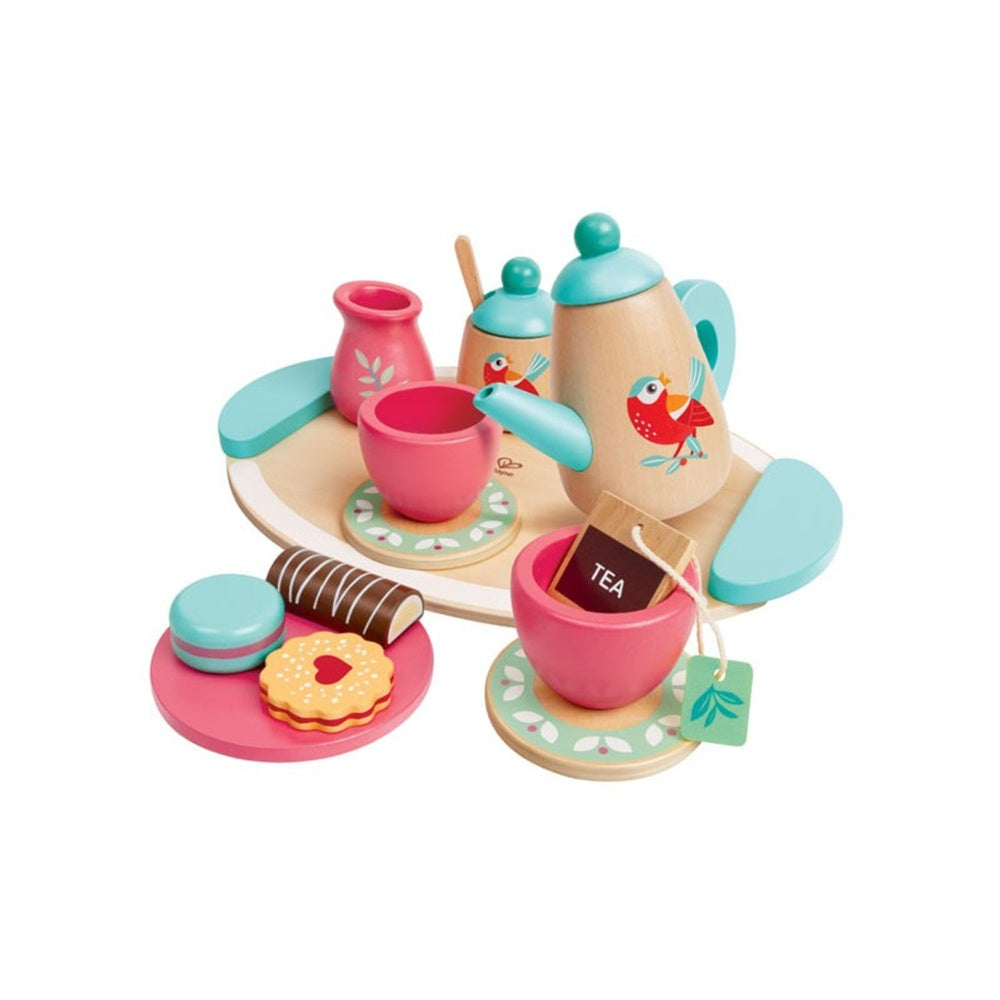 Hape - Kitchen & Food: Wooden Tea Set