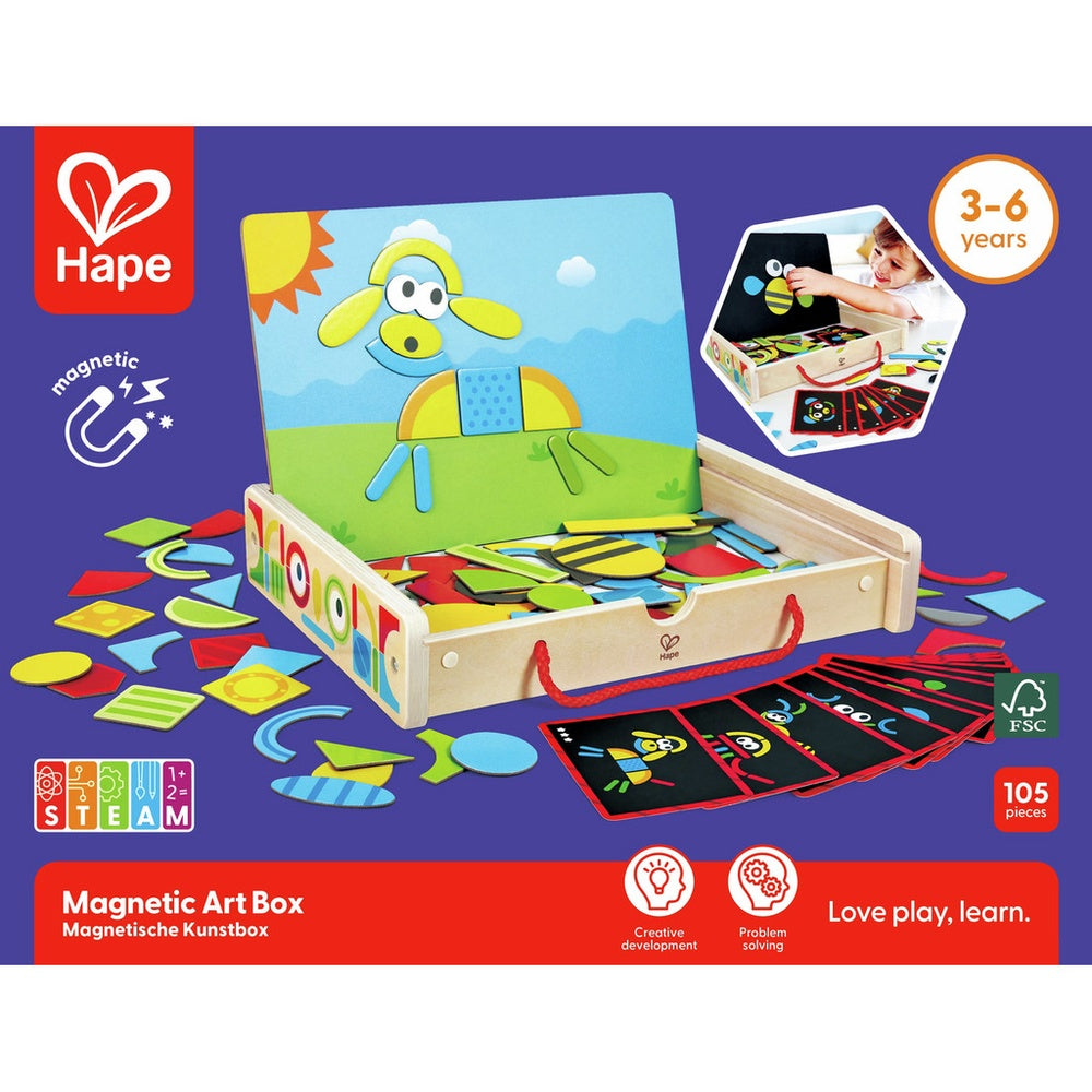 Hape - Learning Toys: Magnetic Art Box