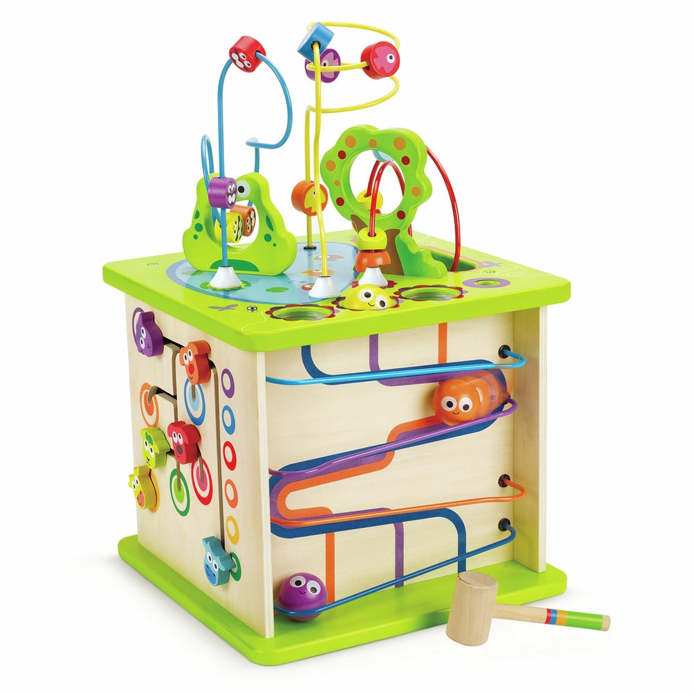 Hape - Learning Toys: Country Critters Play Cube