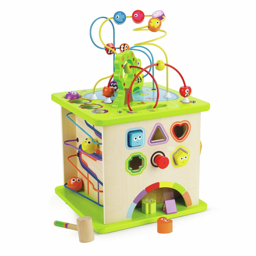 Hape - Learning Toys: Country Critters Play Cube