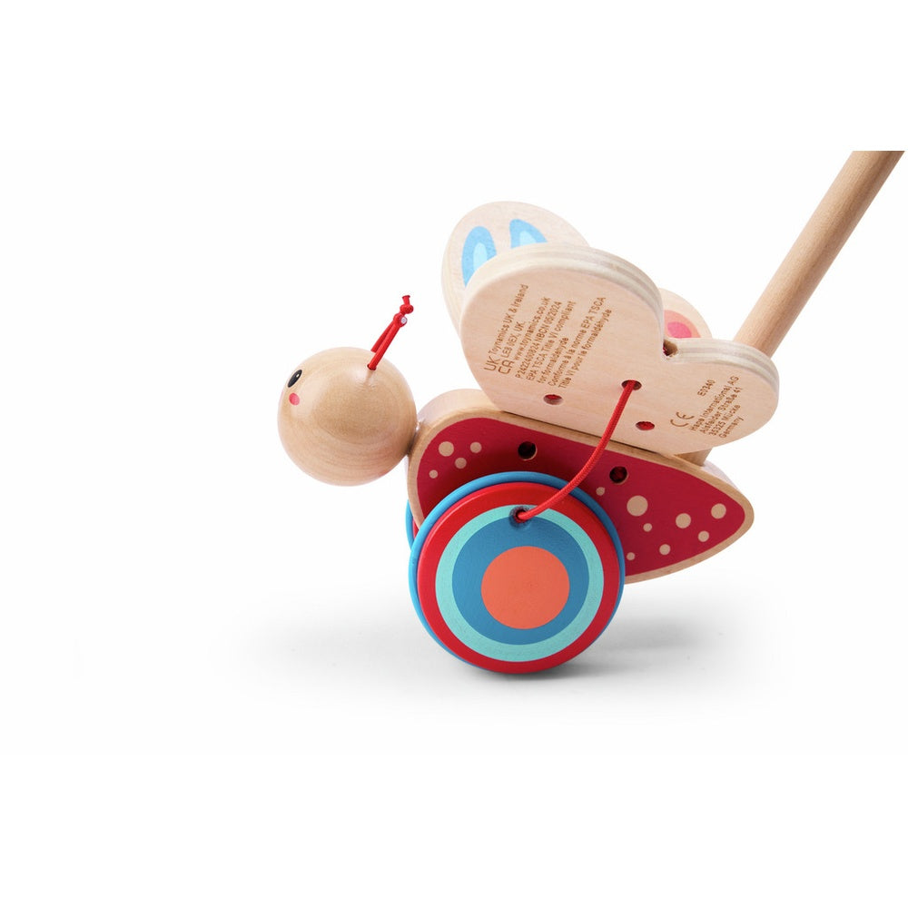 Hape - Push & Pull: Butterfly