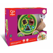 Hape - Push & Pull: Walk-A-Long Snail