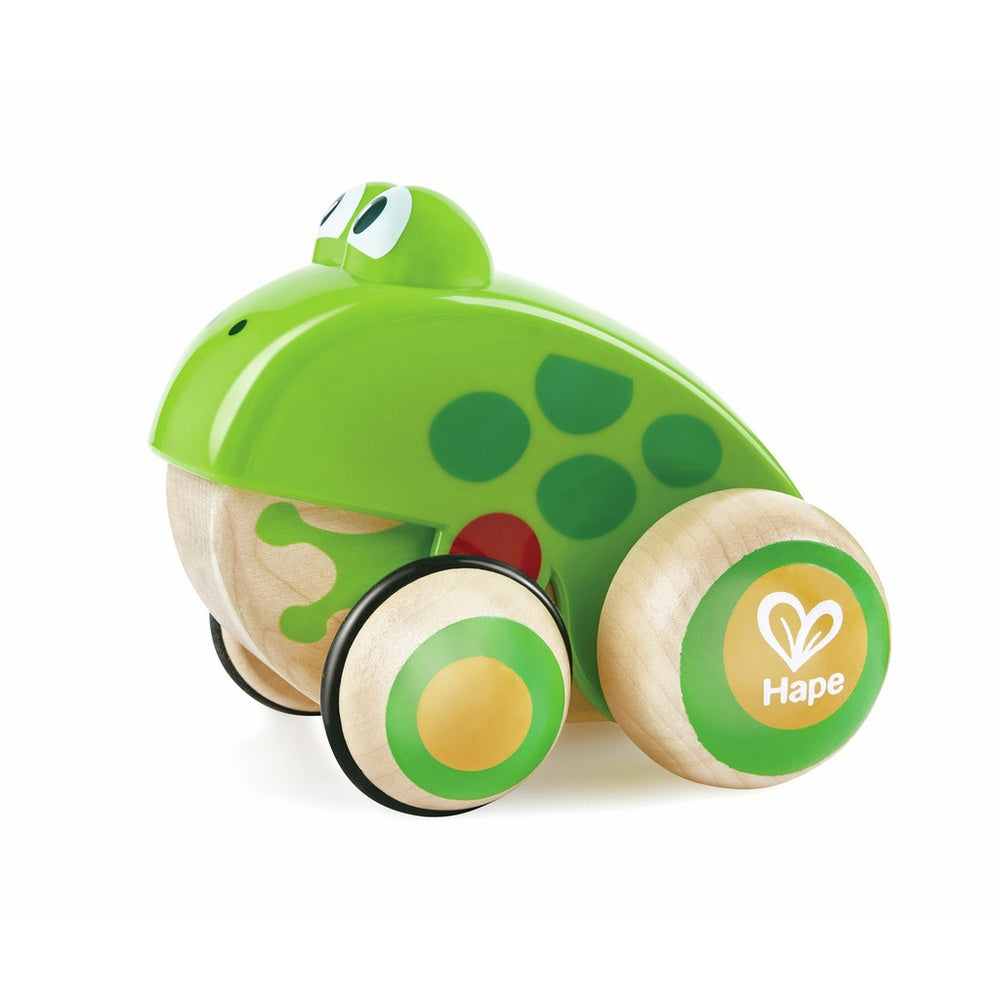 Hape - Push & Pull: Pull-Along Frog Family