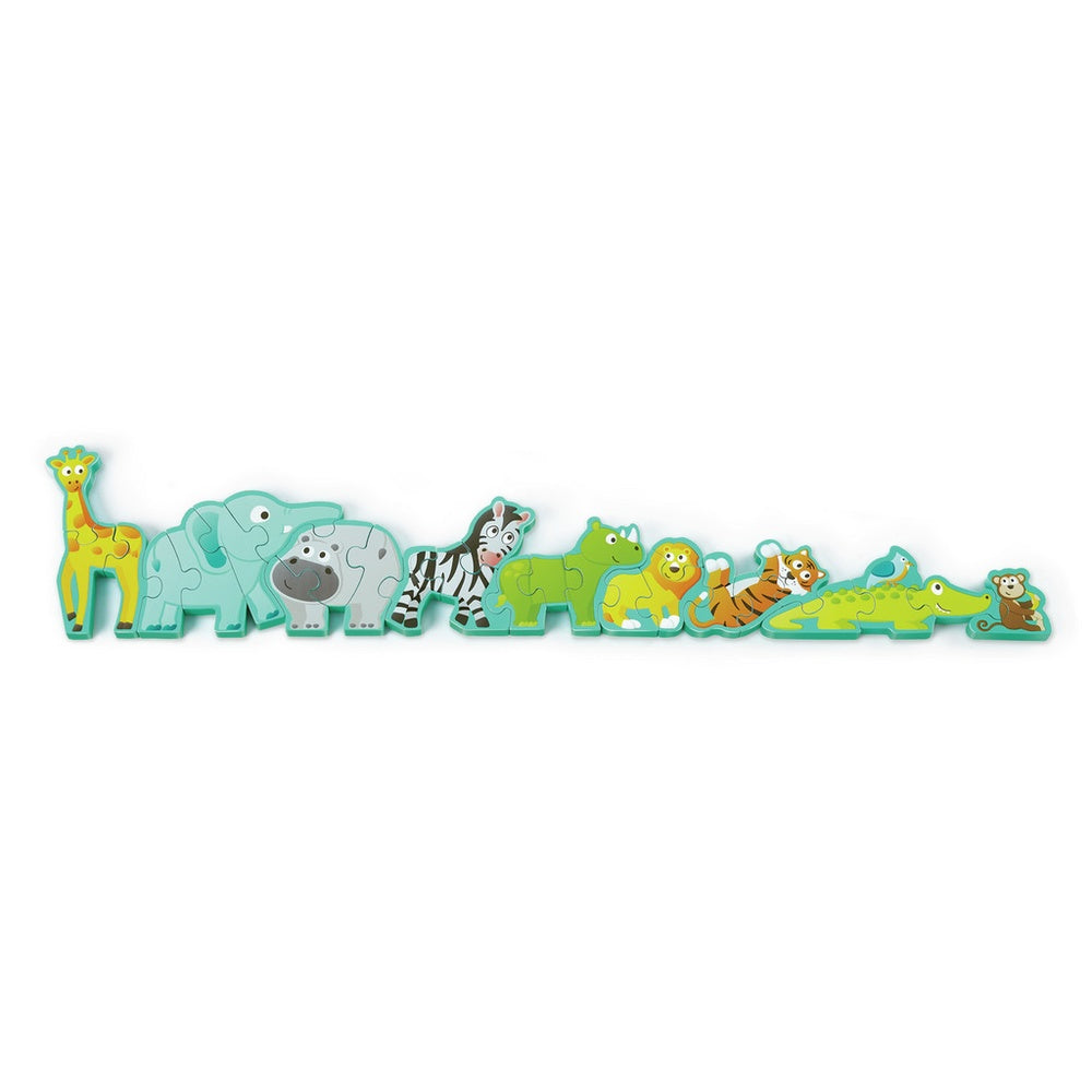 Hape - Puzzles: Alphabet & Animal Parade