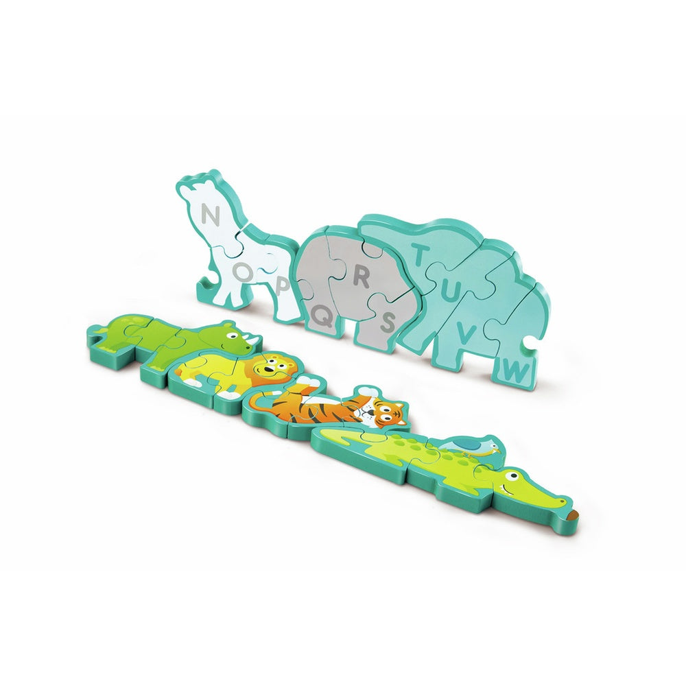 Hape - Puzzles: Alphabet & Animal Parade