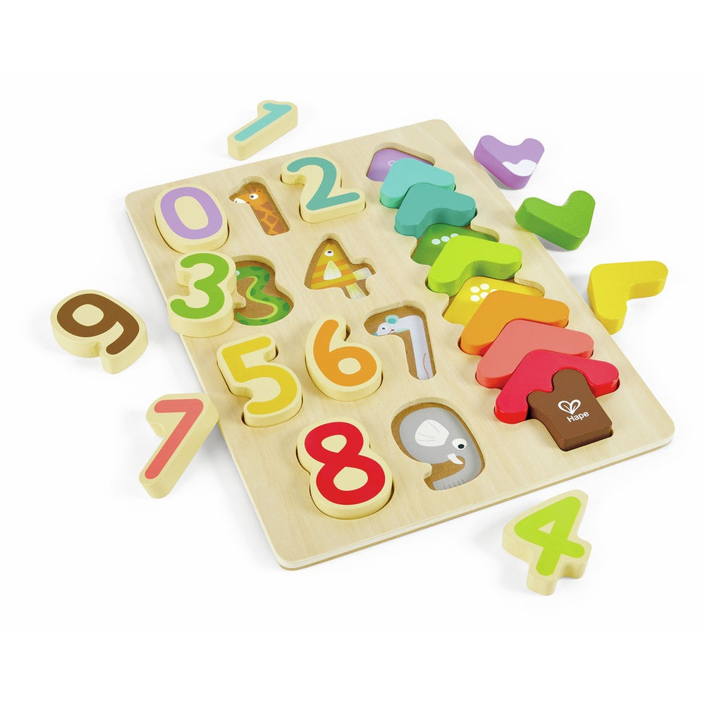 Hape - Puzzles: Colours & Numbers Puzzle