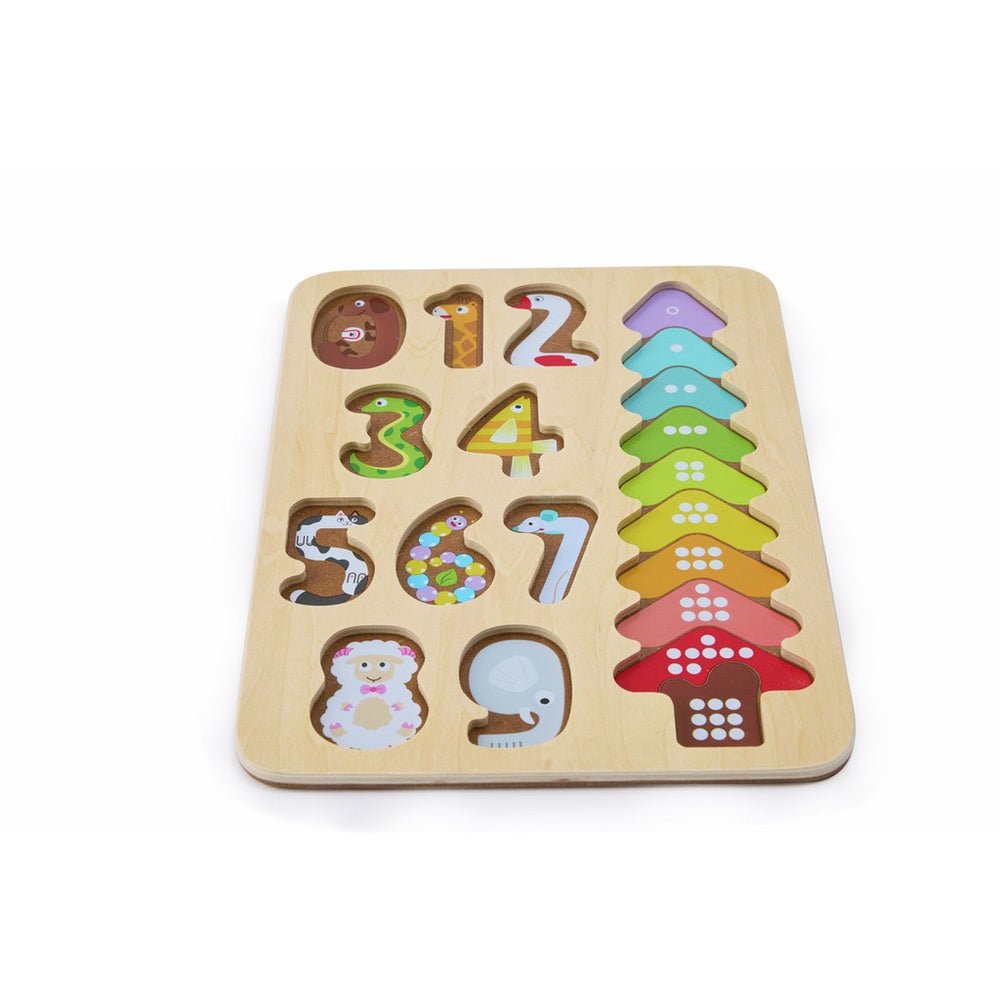 Hape - Puzzles: Colours & Numbers Puzzle