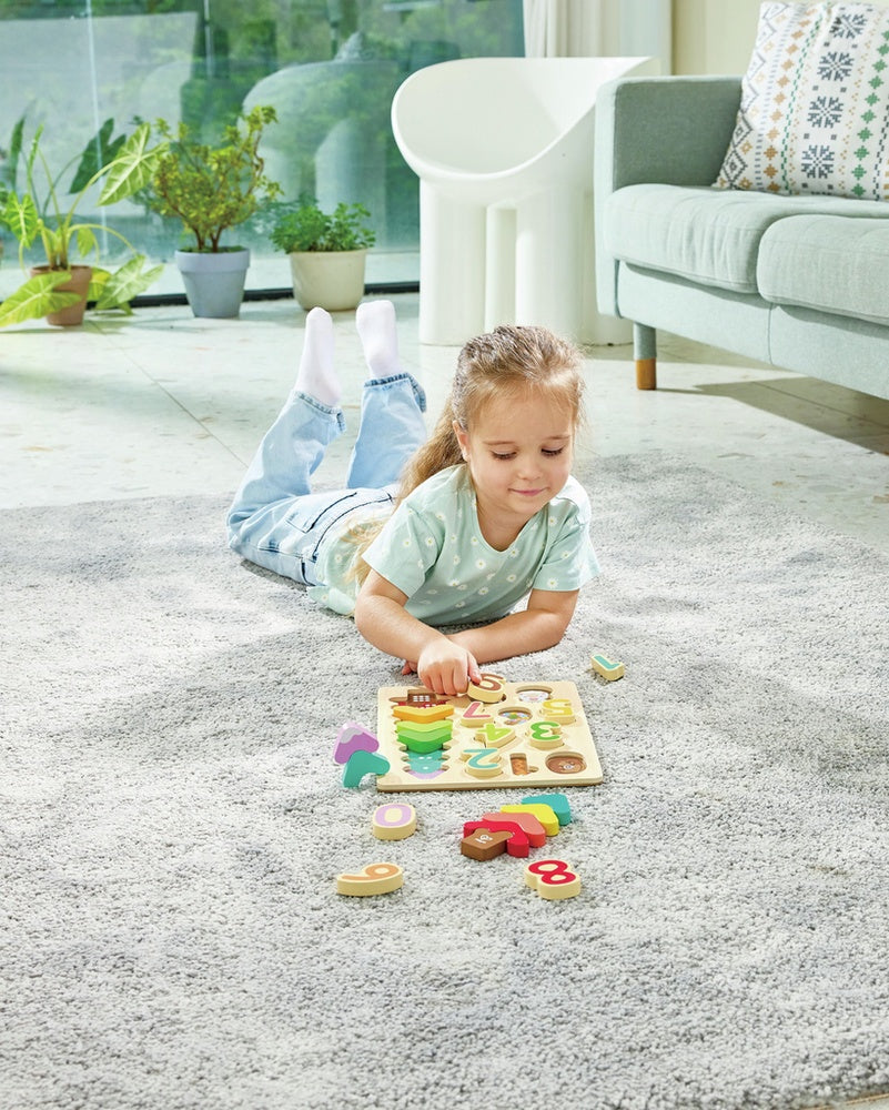 Hape - Puzzles: Colours & Numbers Puzzle