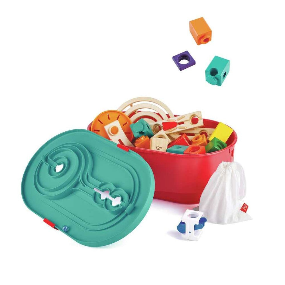 Hape - Quadrilla: Quadrilla Stack Track Bucket Set