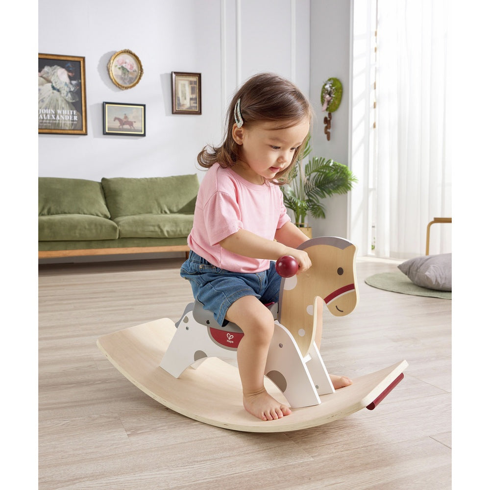 Hape - Ride-Ons & Walkers: 2 in 1 Rocking Horse