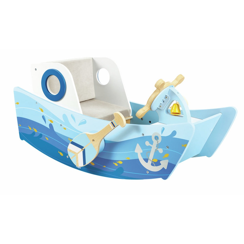 Hape - Ride-Ons & Walkers: Captain's Rocking Boat