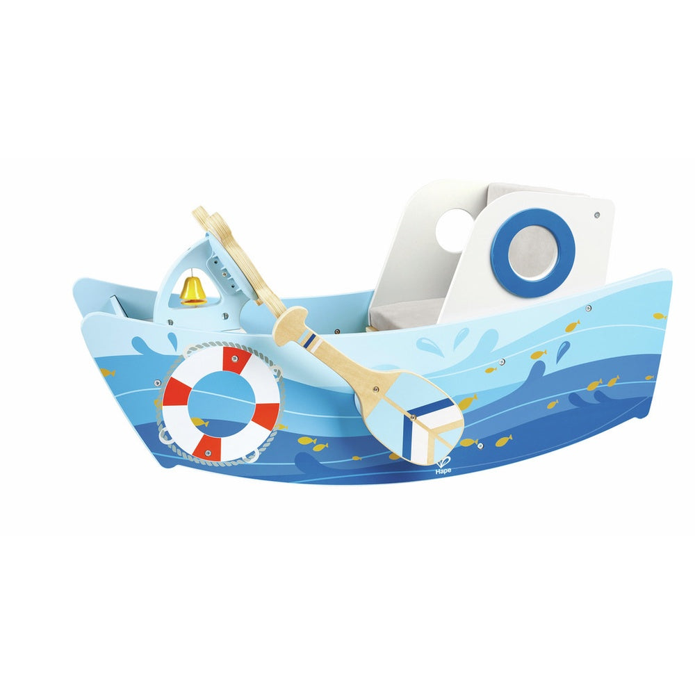 Hape - Ride-Ons & Walkers: Captain's Rocking Boat
