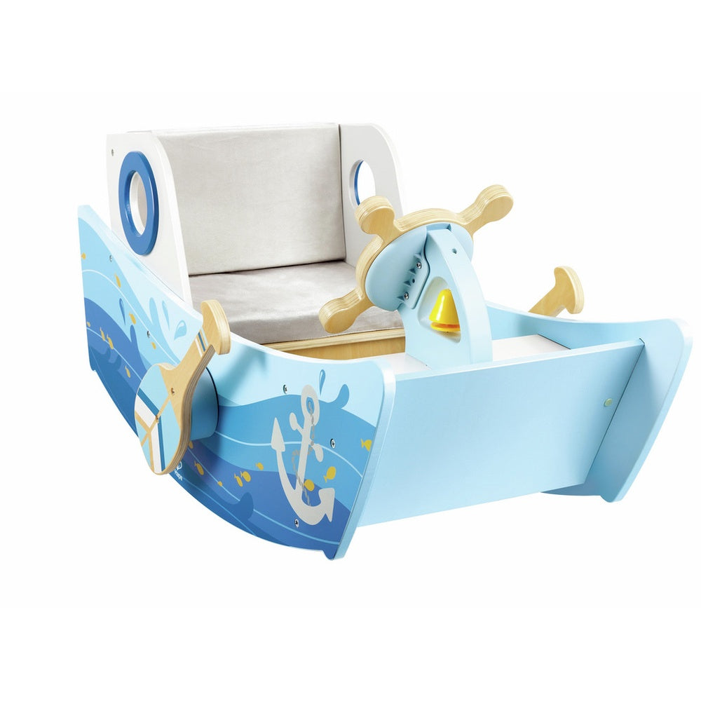 Hape - Ride-Ons & Walkers: Captain's Rocking Boat