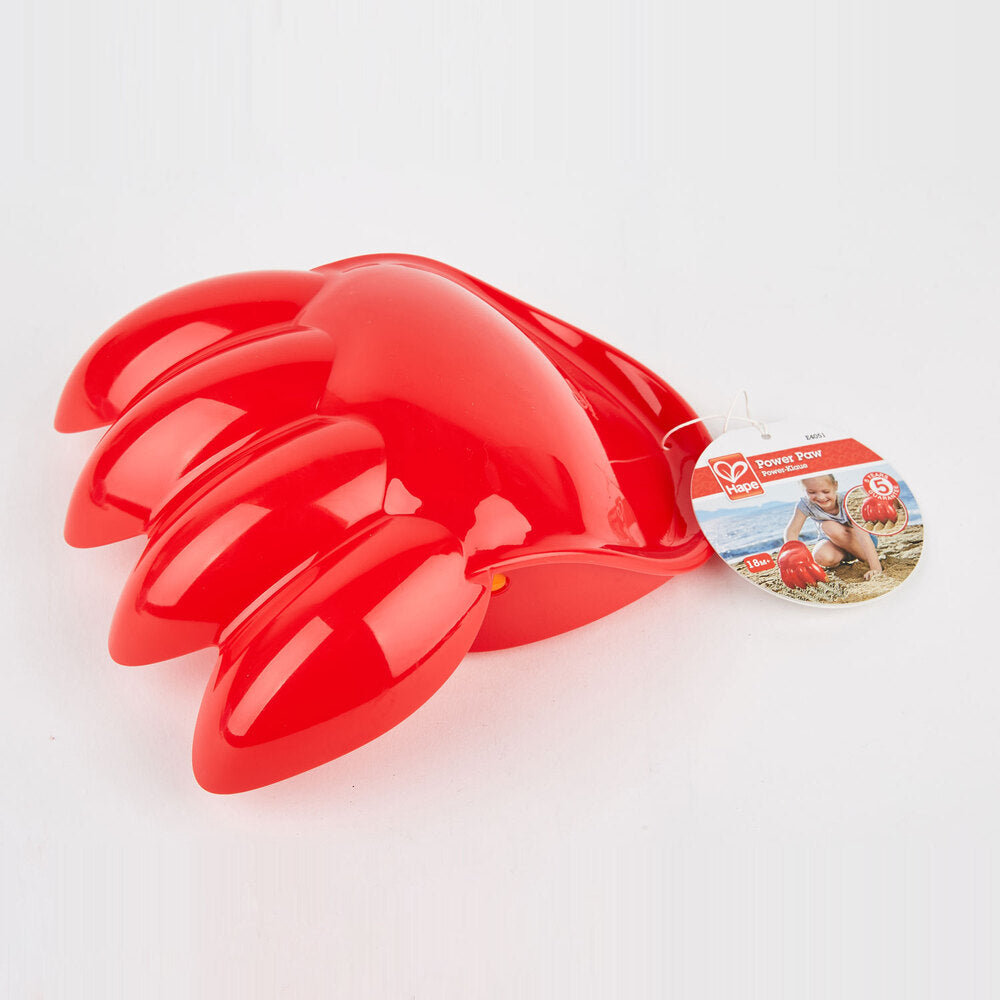 Hape - Sand Toys: Power Paw - Red
