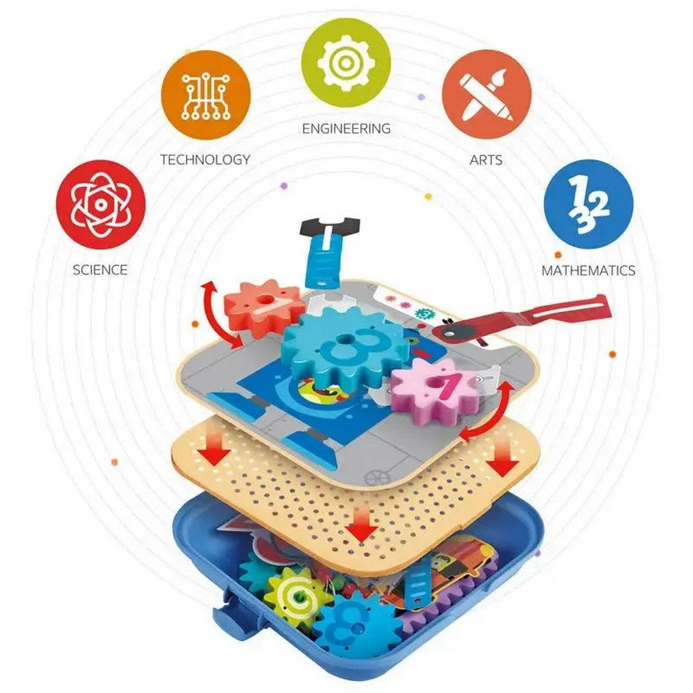 Hape - Steam: Cogworks Experimental Playset
