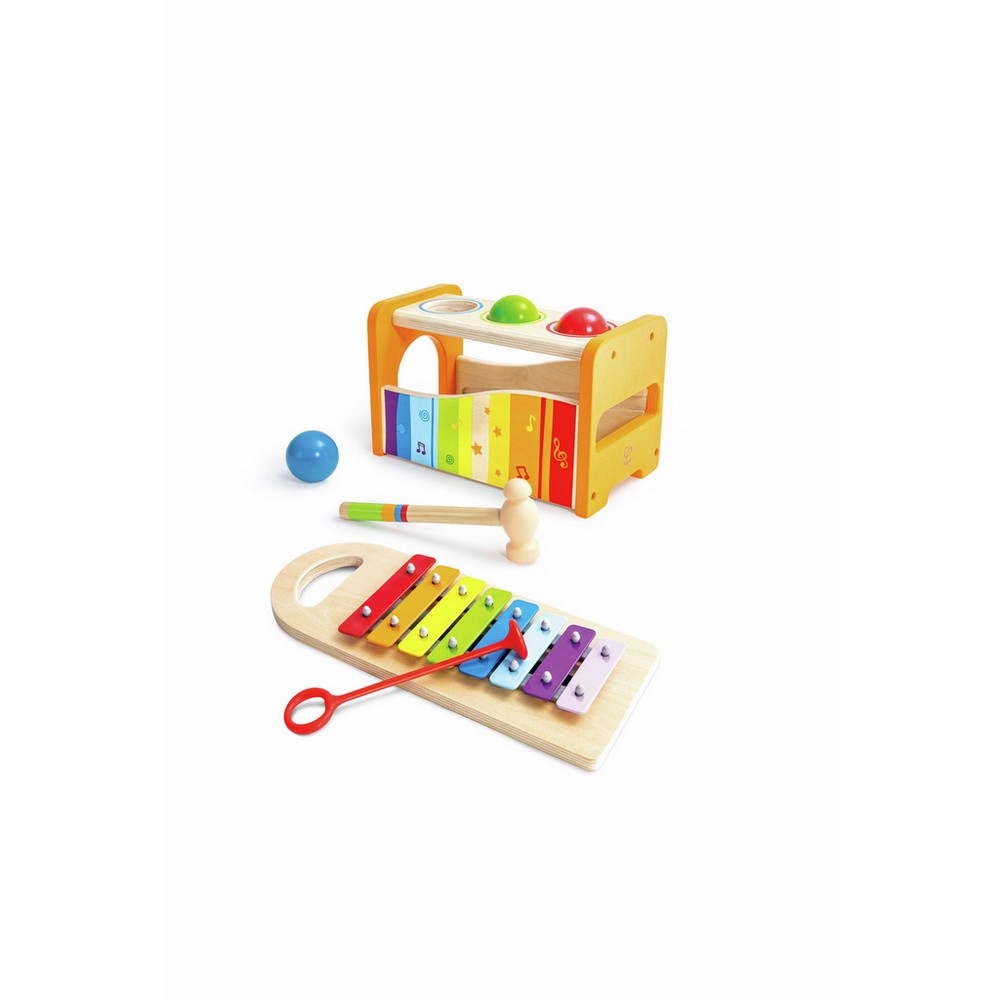 Hape - Toddler Music: Pound and Tap Bench