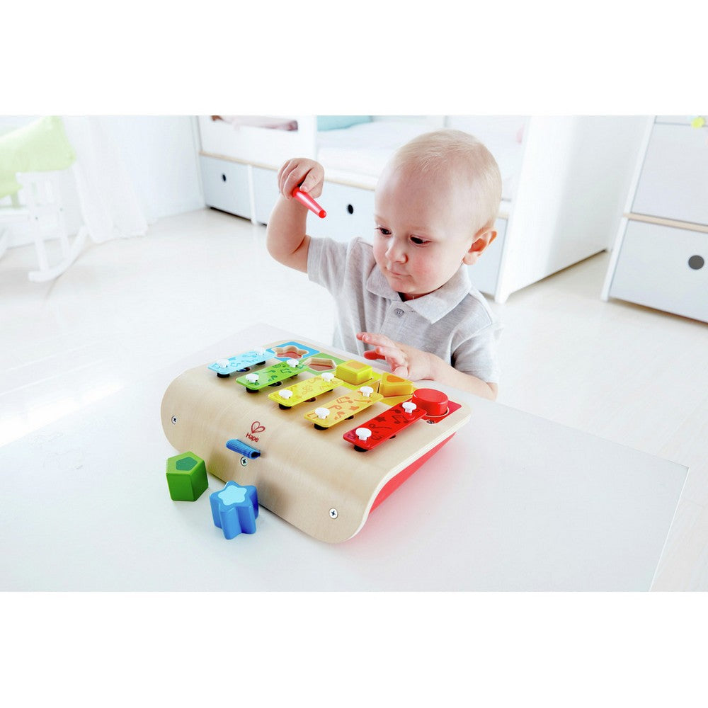 Hape - Toddler Music: Shape Sorter Xylophone