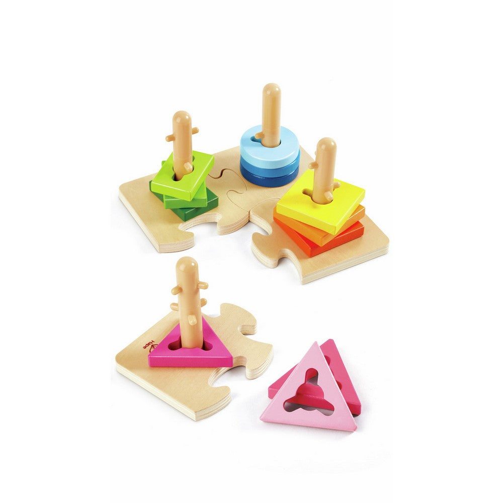Hape - Toddler Toys: Creative Peg Puzzle