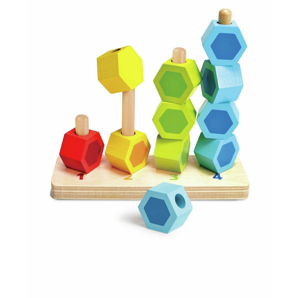 Hape - Toddler Toys: Counting Stacker