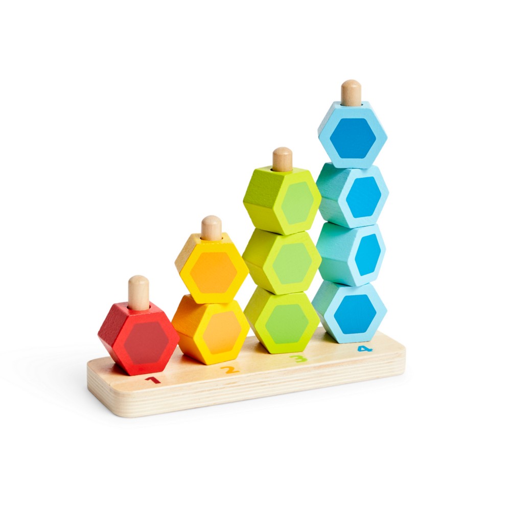 Hape - Toddler Toys: Counting Stacker