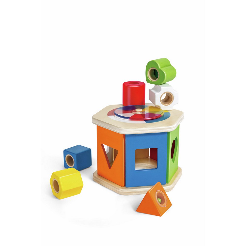 Hape - Toddler Toys: Wooden Wonder Shape Sorter