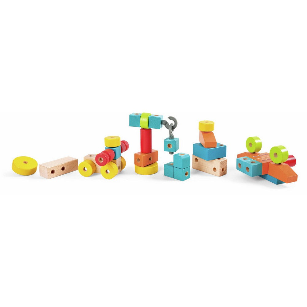 Hape - Toddler Toys: Infinite Imagination Building Blocks