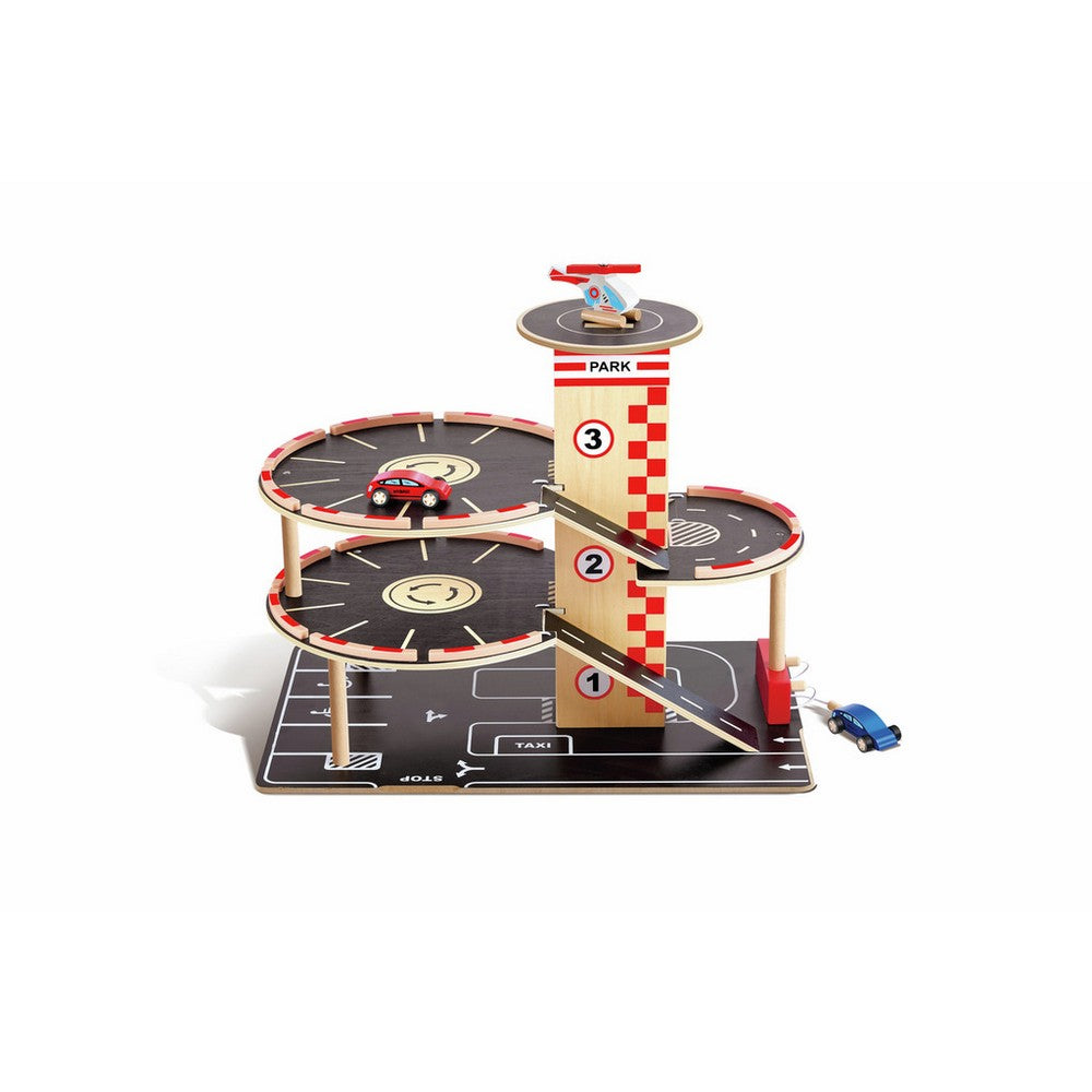 Hape - Vehicles & Playsets: Park and Go Garage
