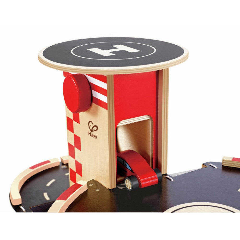 Hape - Vehicles & Playsets: Park and Go Garage
